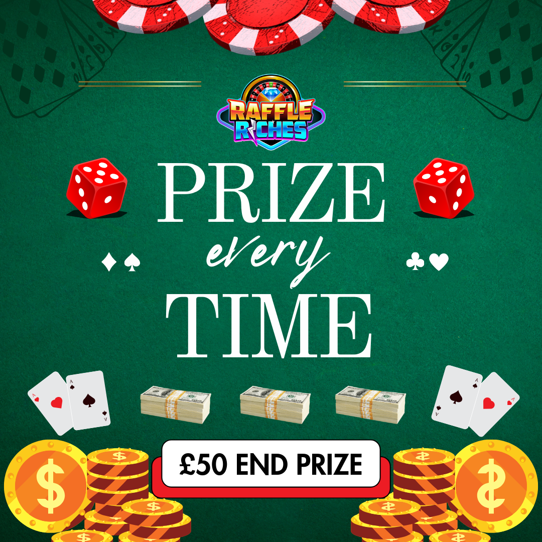 Prize Every Time (#999 Wins + £50 End Prize)