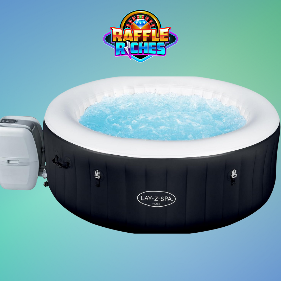 Won Lay-Z-Spa Miami AirJet Inflatable Hot Tub