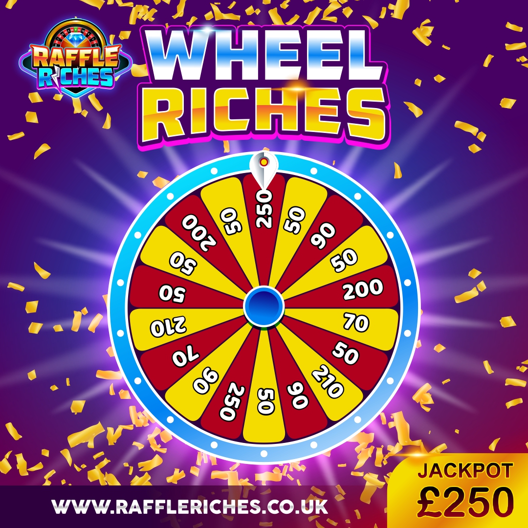 Won Wheel Riches £250 Jackpot